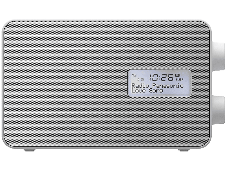 PANASONIC RFD30BTEGW DAB+ Radio mit Bluetooth, DAB+ Tuner/ Analog
