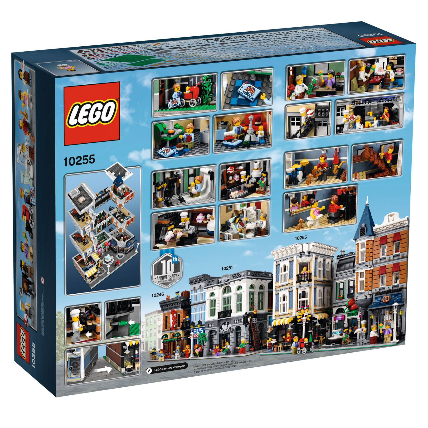LEGO 10255 Stadtleben Assembly Square Bausatz