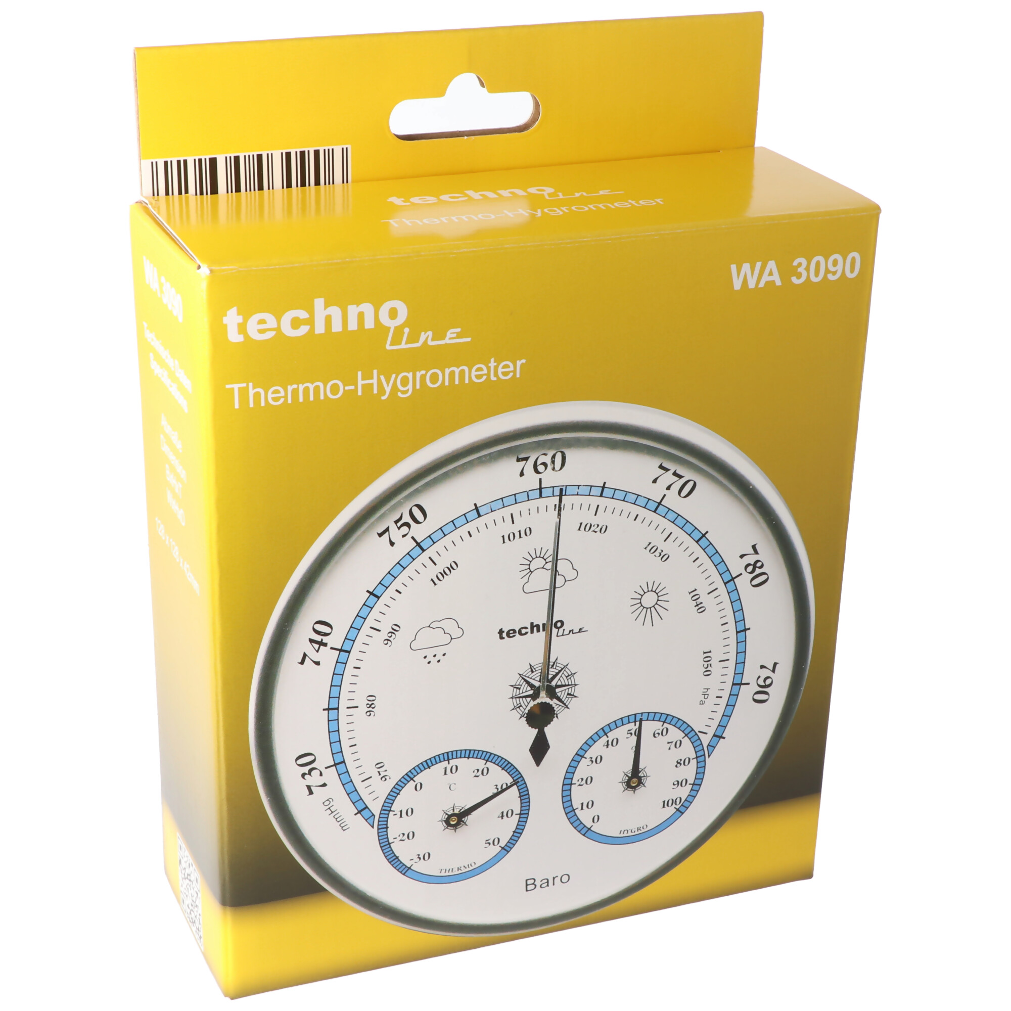 TECHNOLINE WA 3090 Hygrometer Thermometer 