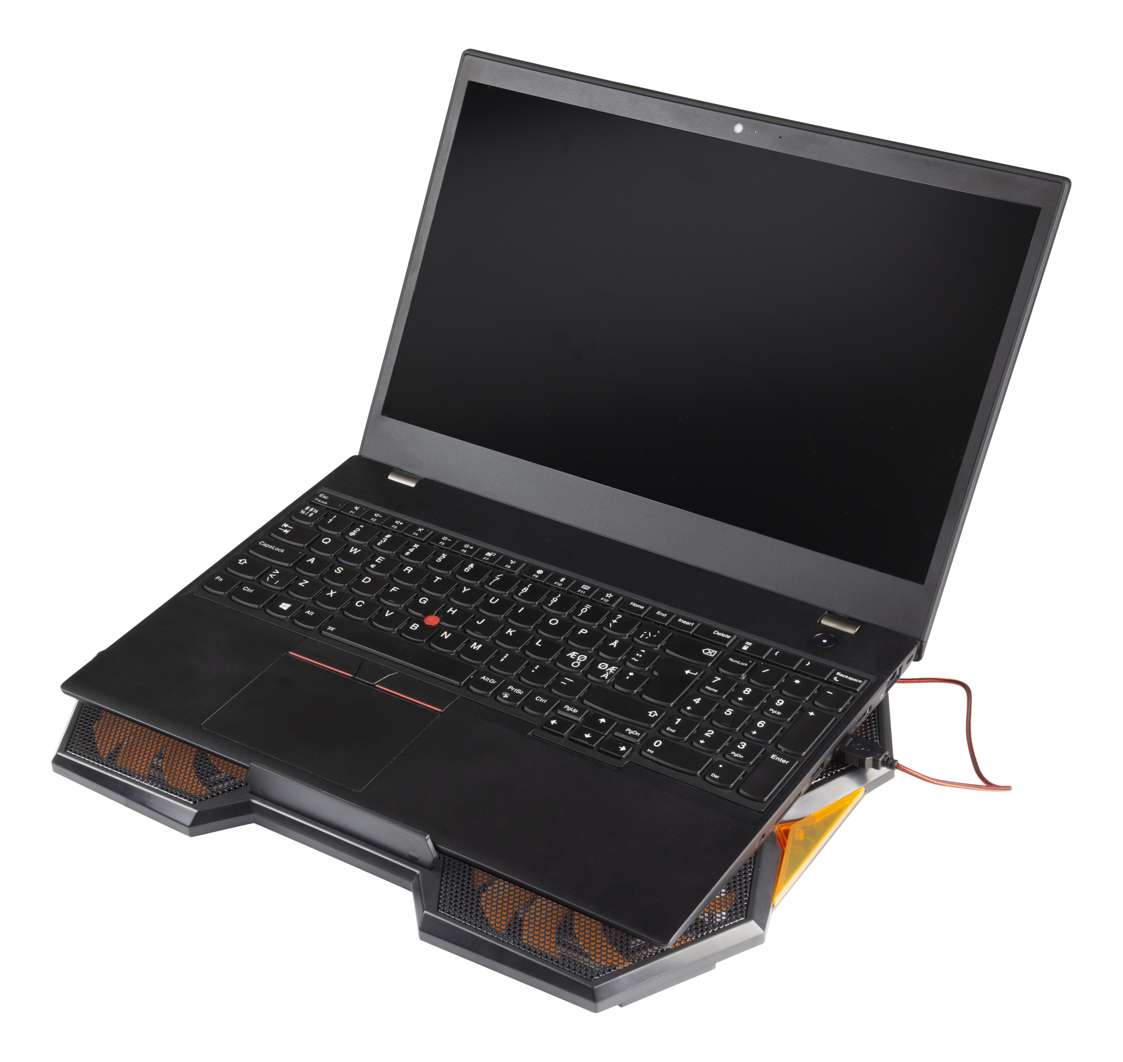 DELTACO GAMING Laptop-Kühler Gehäusekühlung Laptop PC, schwarz