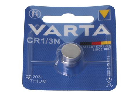 VARTA Electronics CR2016 Lithium Knopfzelle 3V (1er Blister) Mando  Distancia Knopfzelle, Li-MnO2, 3 Volt, 0.09 Ah