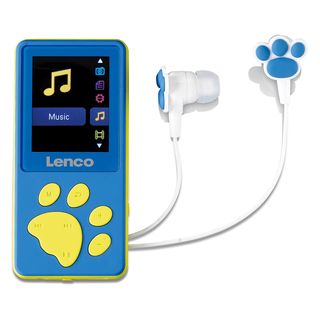LENCO Xemio-560BU 8 GB MP3/MP4 Speler Blauw