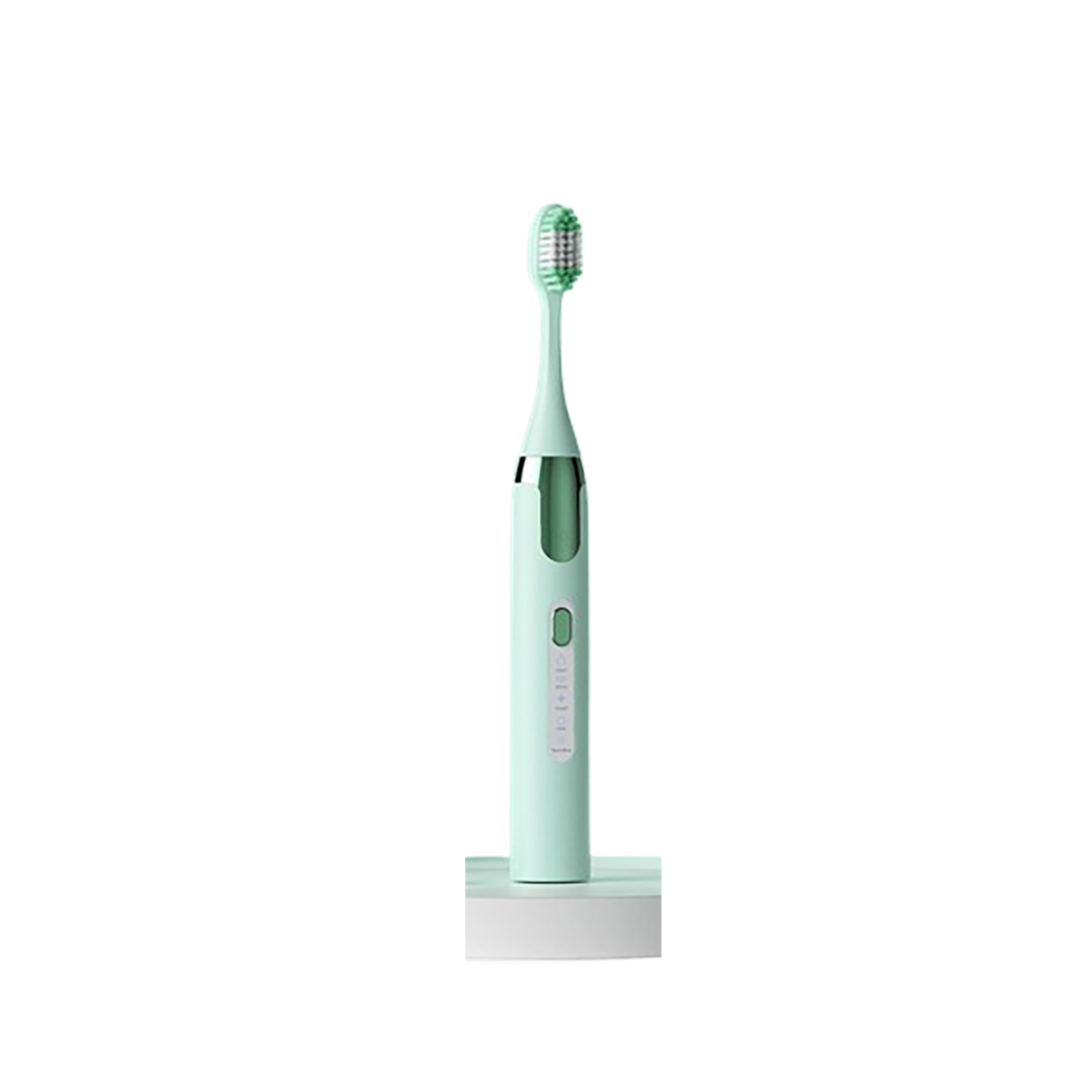 LACAMAX Elektrische Ultraschallzahnbürste, Digitale Grün Elektrische Zahnbürste 2-Minuten-Timer, Musikwiedergabe Leistungsanzeige