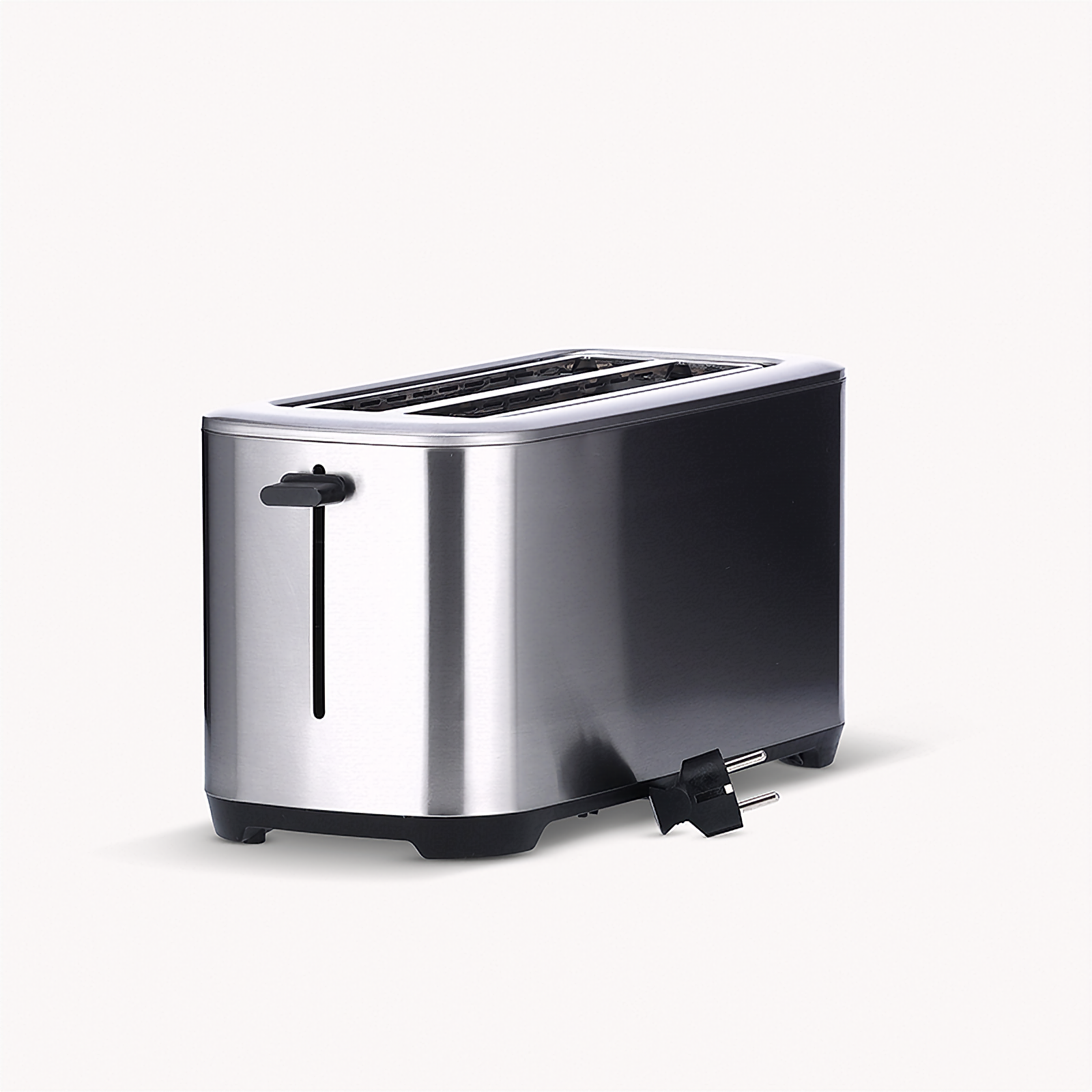 (1400 Schlitze: SEVERIN AT Toaster 2512 2) Edelstahl-gebürstet Watt,