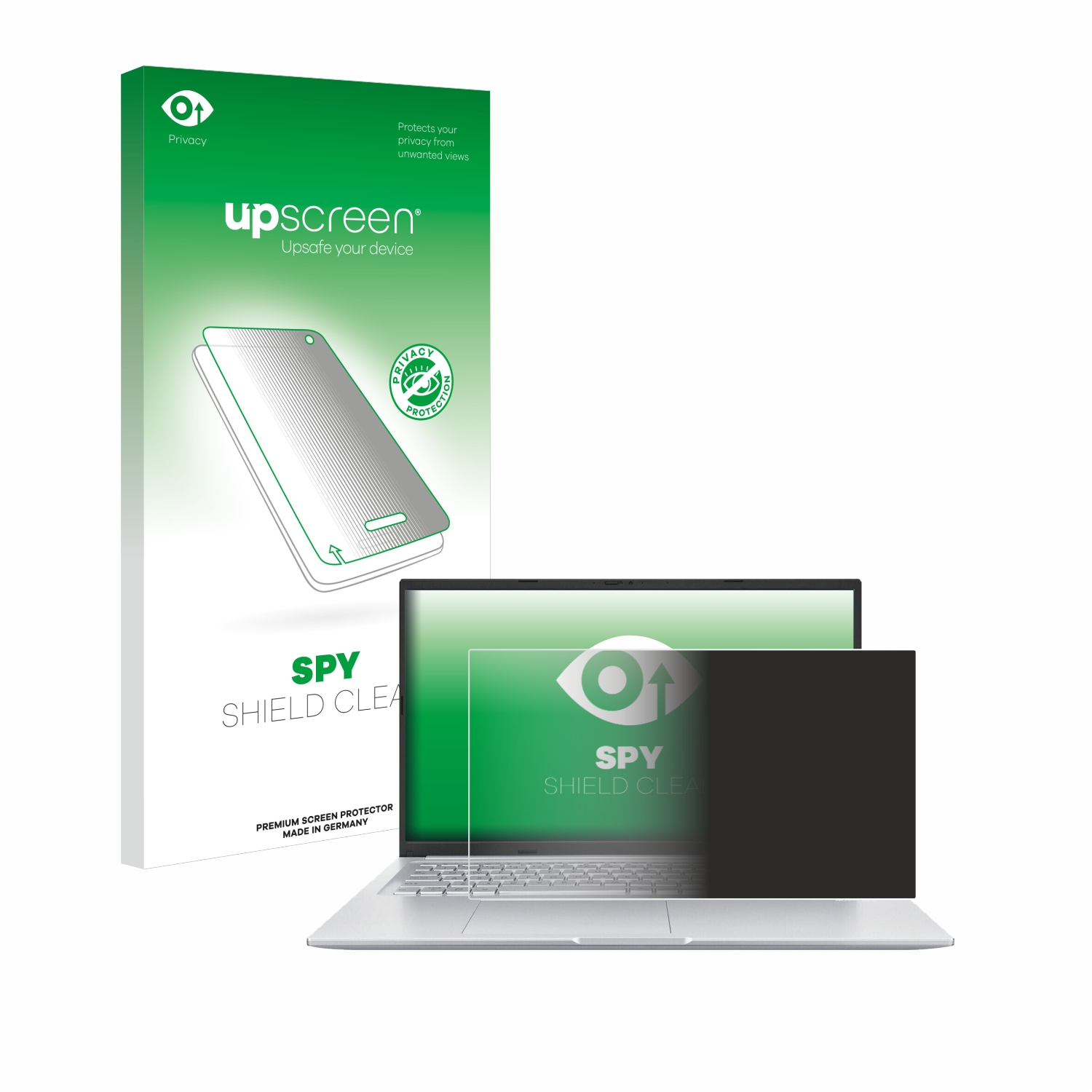 Aspire UPSCREEN Anti-Spy S17X) Schutzfolie(für ASUS