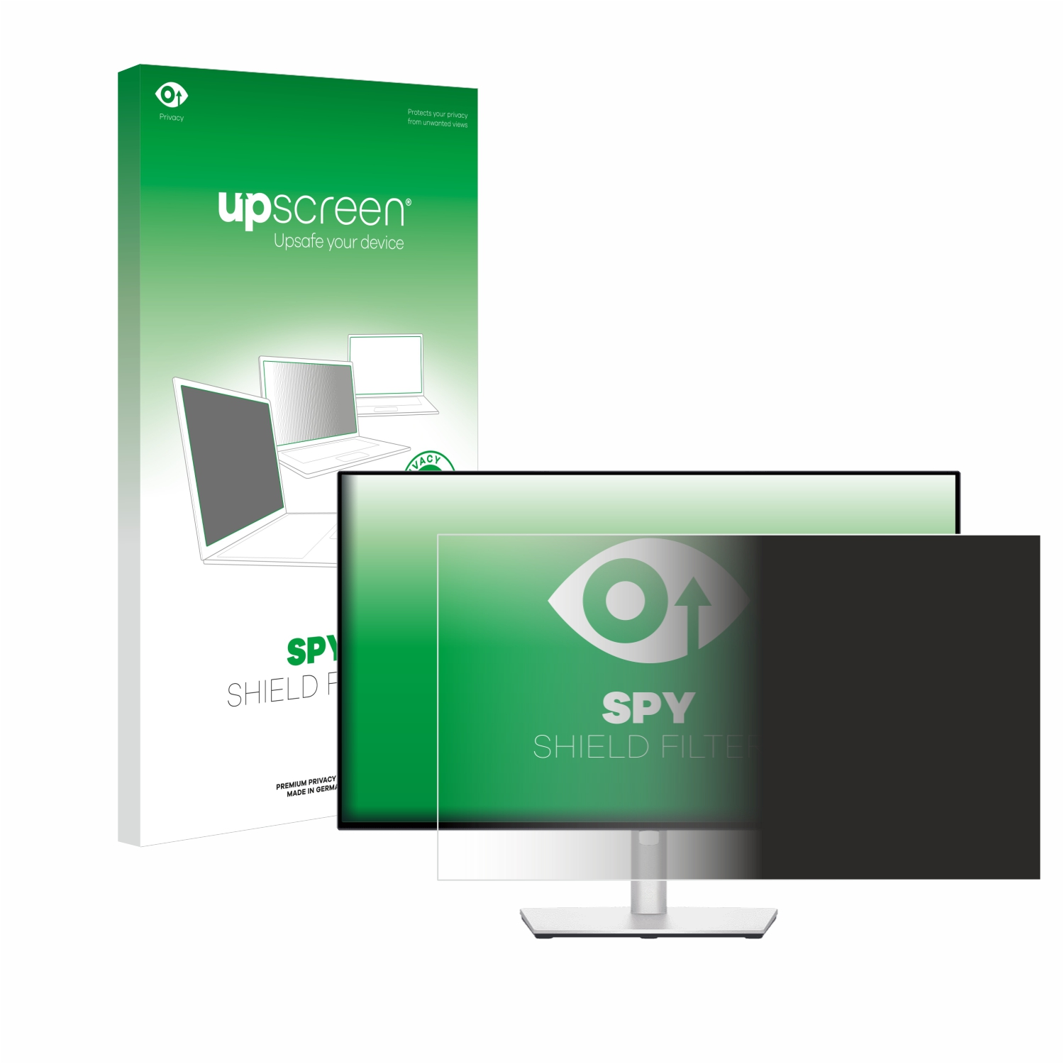 UPSCREEN Anti-Spy U2723QE) Blickschutzfilter(für Dell Ultrasharp