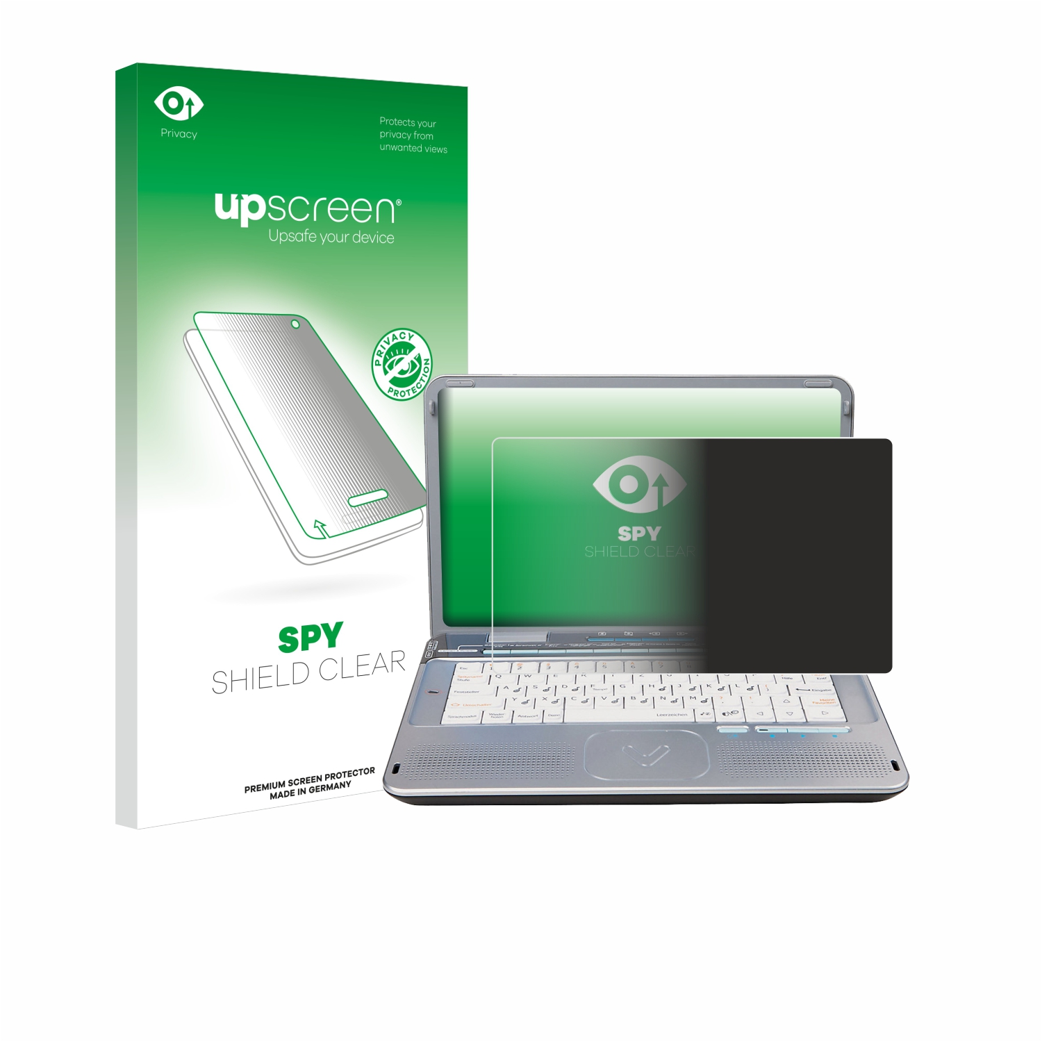 XL Schutzfolie(für Anti-Spy UPSCREEN Vtech Laptop E/R) Power