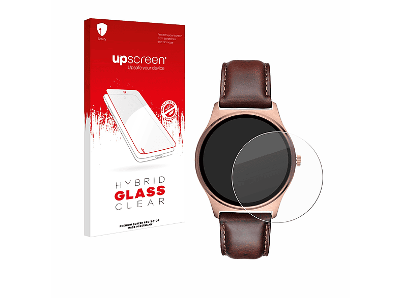 UPSCREEN klare Schutzfolie(für Xcoast QIN XC Pro) | Smartwatch Schutzfolien & Gläser