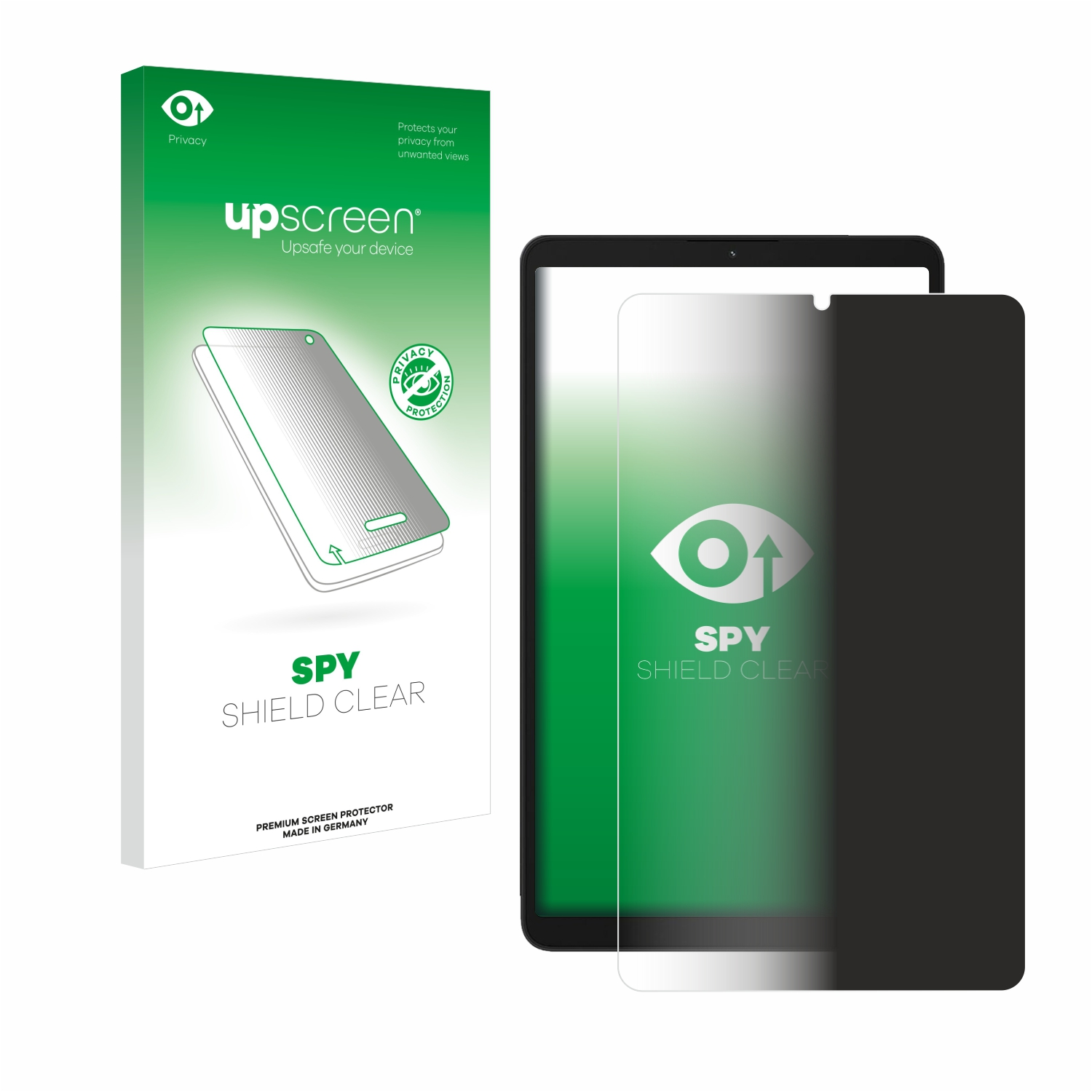 Anti-Spy Samsung A9 LTE) Galaxy Schutzfolie(für Tab UPSCREEN