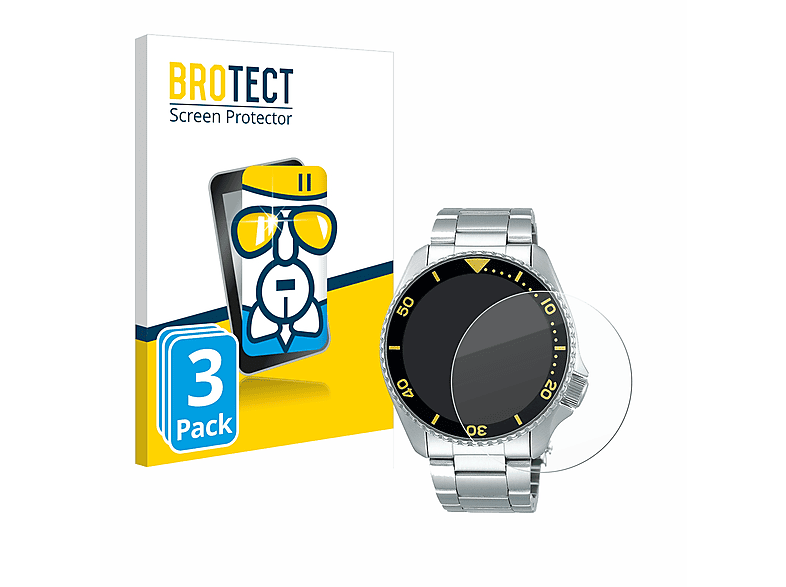 BROTECT 3x Airglass klare Schutzfolie(für SRPD59K1) 5 Sports Seiko
