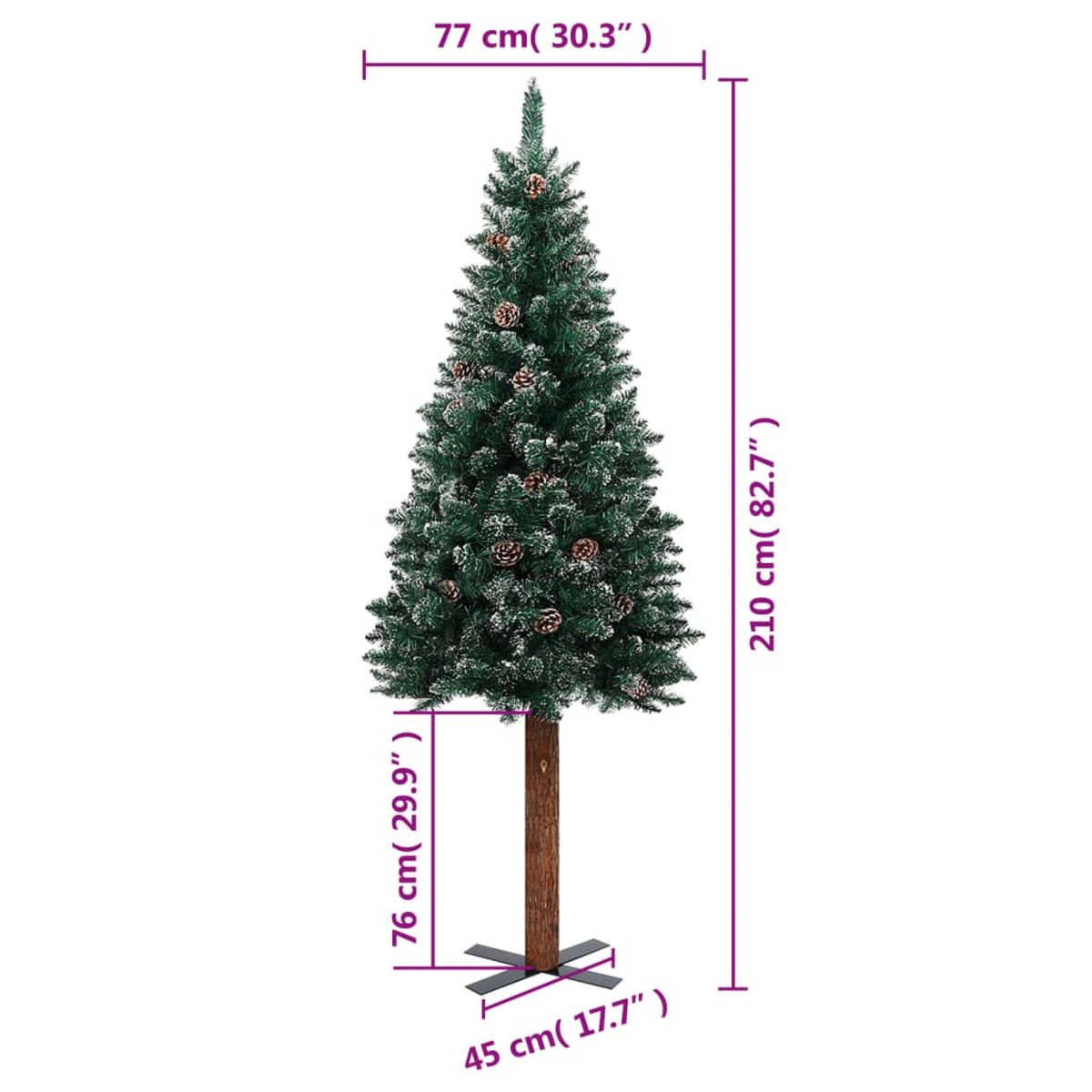 320962 Weihnachtsbaum VIDAXL