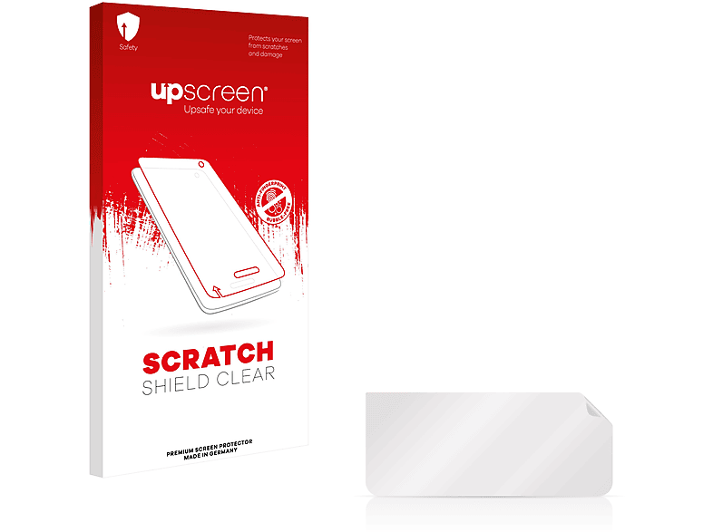 UPSCREEN Kratzschutz klare Schutzfolie(für Zettle Receipt Portable Printer)