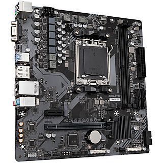 Placa base  - AKLBB1823601221 GIGABYTE, Micro ATX, Micro ATX, AMD B650, Sockel AM5, Marrón