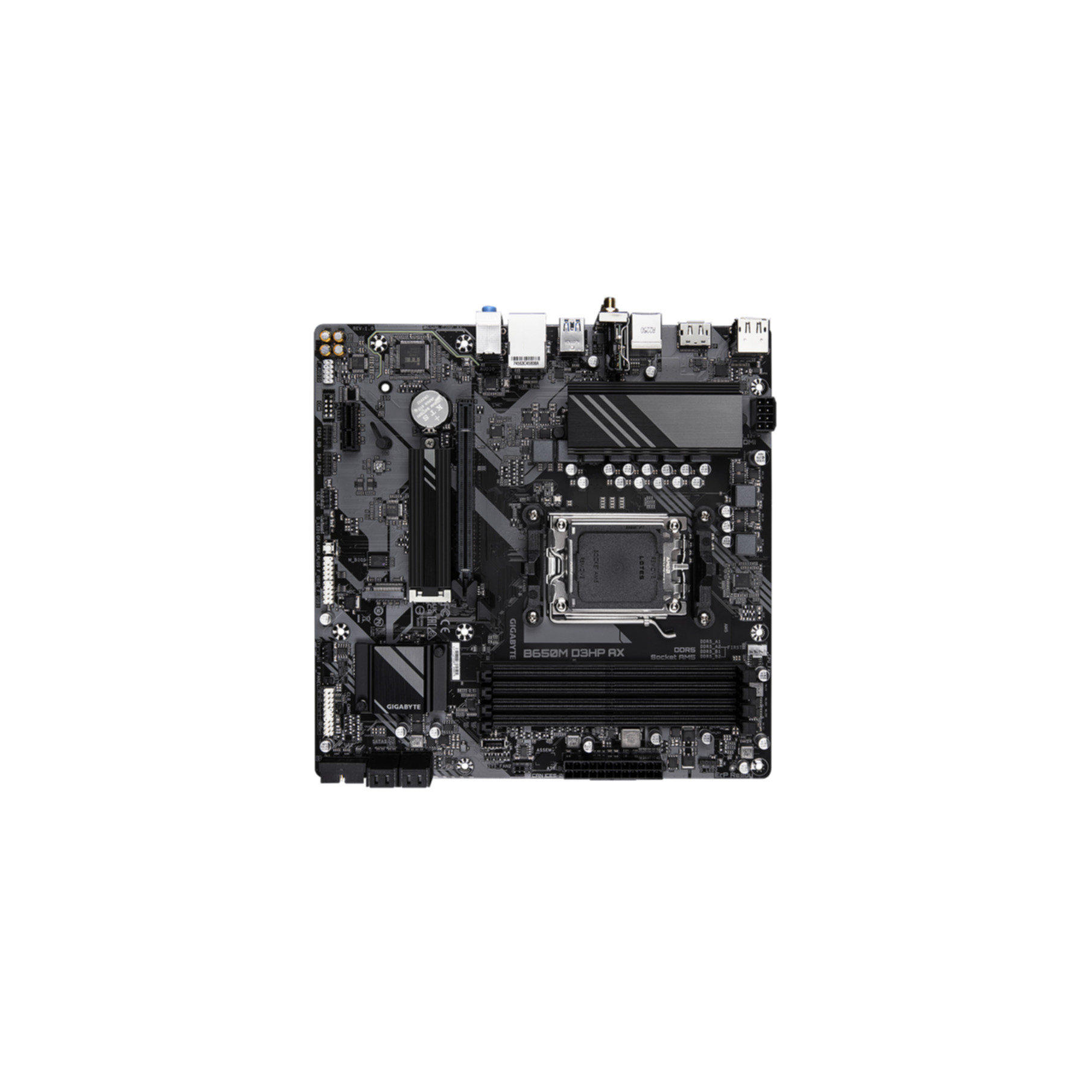 GIGABYTE GA-B650M D3HP AX (AM5) Mainboards (D) schwarz