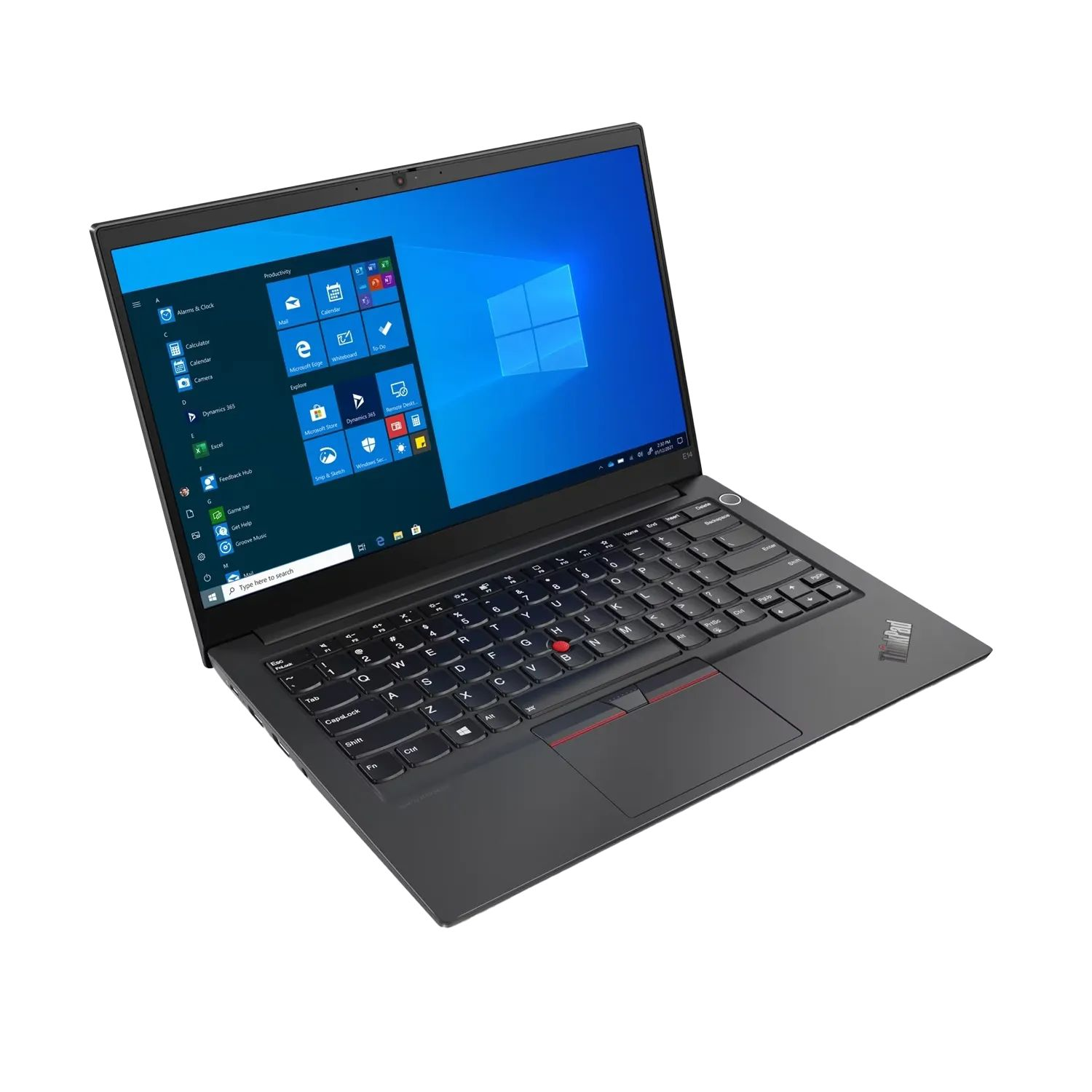 ThinkPad fertig 24 Display, GB AMD 5 2000 SSD, E14, Zoll GB mit RAM, Notebook 14 Ryzen™ LENOVO Schwarz eingerichtet, Prozessor,