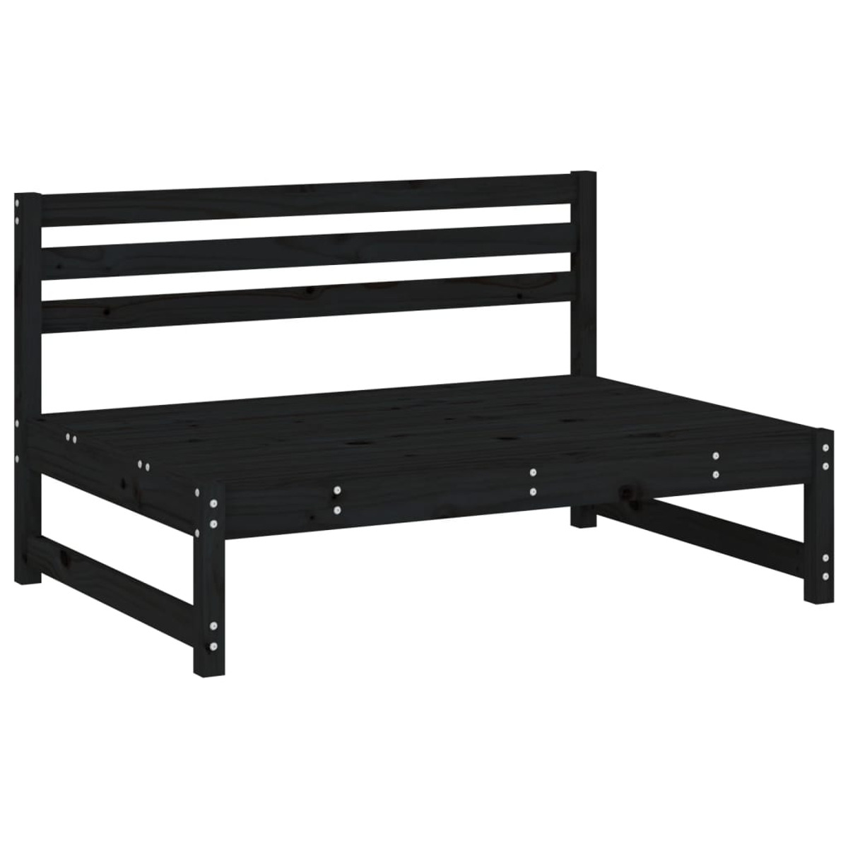 825720 Schwarz Gartensofa, VIDAXL