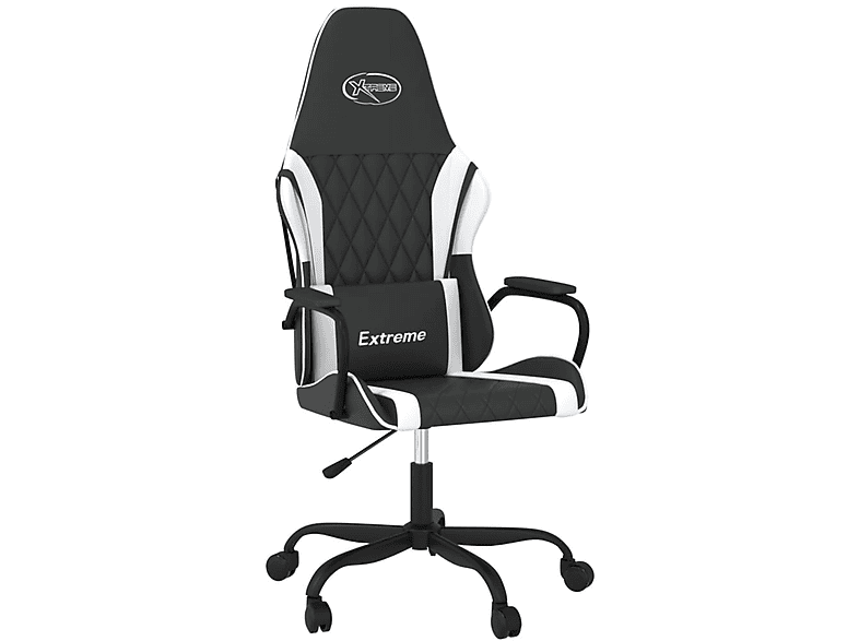 VIDAXL 345538 Gaming Stuhl, Schwarz und Weiß
