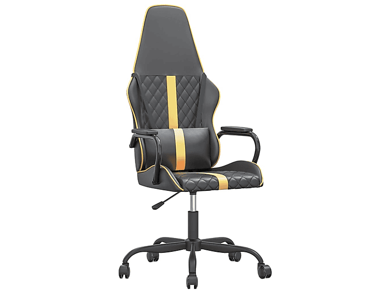 VIDAXL 345559 Gaming Stuhl, Golden und Schwarz