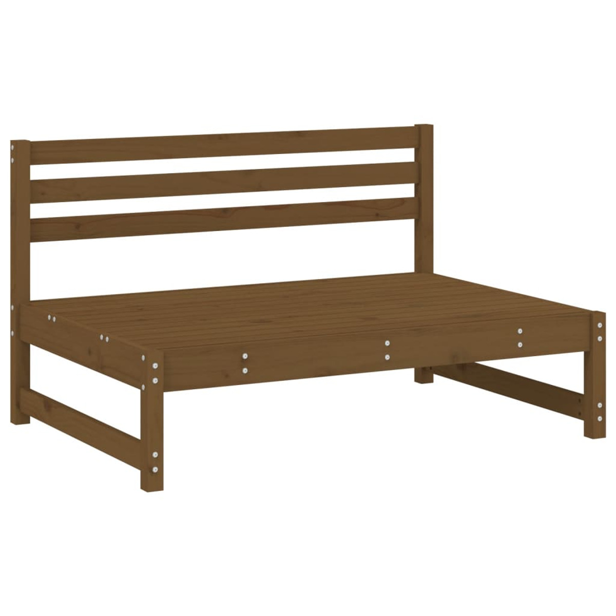 Honigbraun Gartensofa, 825719 VIDAXL