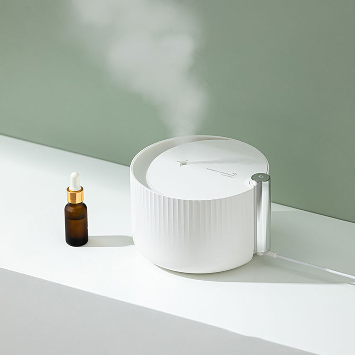 20 m²) Aromatherapie Luftbefeuchter Automatische Abschaltung Luftbefeuchter Timer & SHAOKE (Raumgröße: Grün Effizienter 650mL