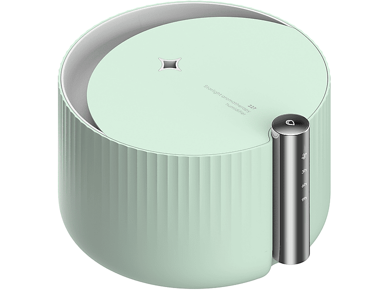 SHAOKE Effizienter 650mL Aromatherapie Luftbefeuchter  Timer & Automatische Abschaltung Luftbefeuchter Grün (Raumgröße: 20 m²)