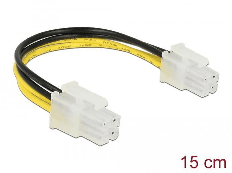 DELOCK Mehrfarbig Stromkabel, 85450