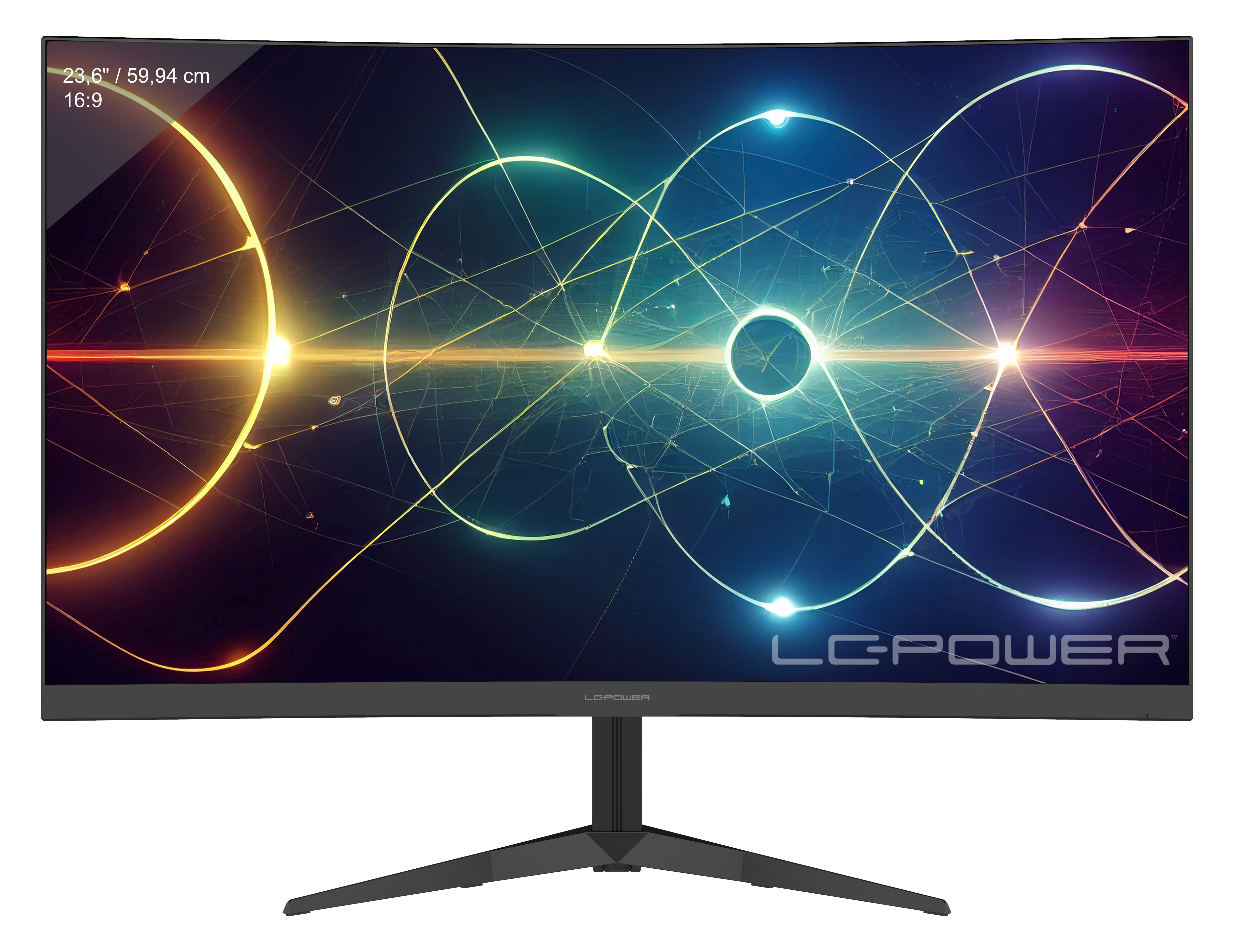 165 Zoll ) Monitor (1 LC-M24-FHD-165-C-V2 LC ms Gaming Full-HD POWER 23,6 Hz Reaktionszeit ,