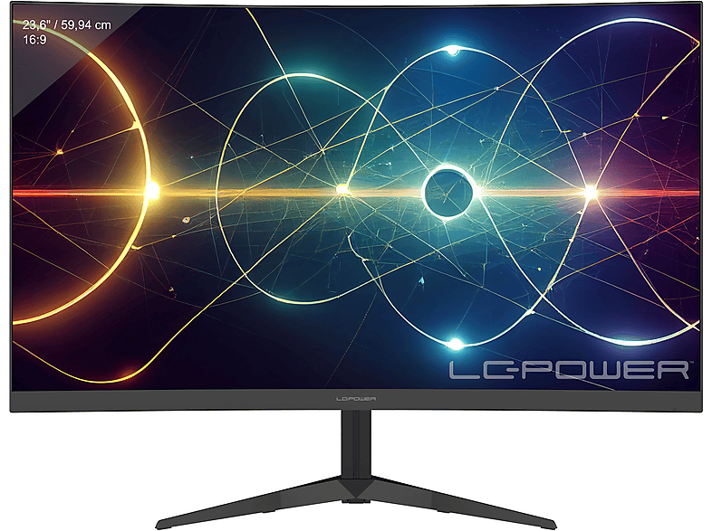 LC POWER LC-M24-FHD-165-C-V2 23,6 165 Gaming ms , Hz Full-HD Reaktionszeit Zoll Monitor (1 )
