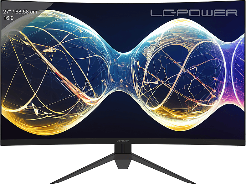 LC POWER LC-M27-FHD-165-C-V3 27 Zoll Full-HD Gaming Monitor (1 ms Reaktionszeit , 165 Hz )