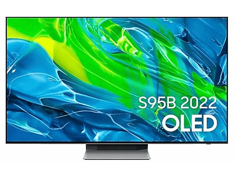 SAMSUNG Tizen) 4K, 55 OLED 138 TV Zoll TV, OLED SMART QE55S95BATXXC (Flat, cm, /