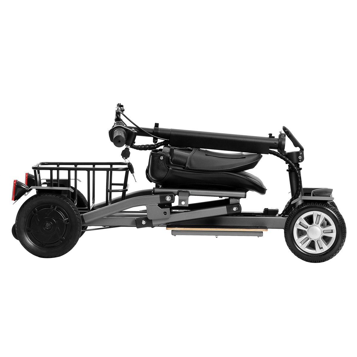 FORCA Muvy E-Scooter 6,5 Zoll, grau) 237,6, Unisex-Rad, (Laufradgröße