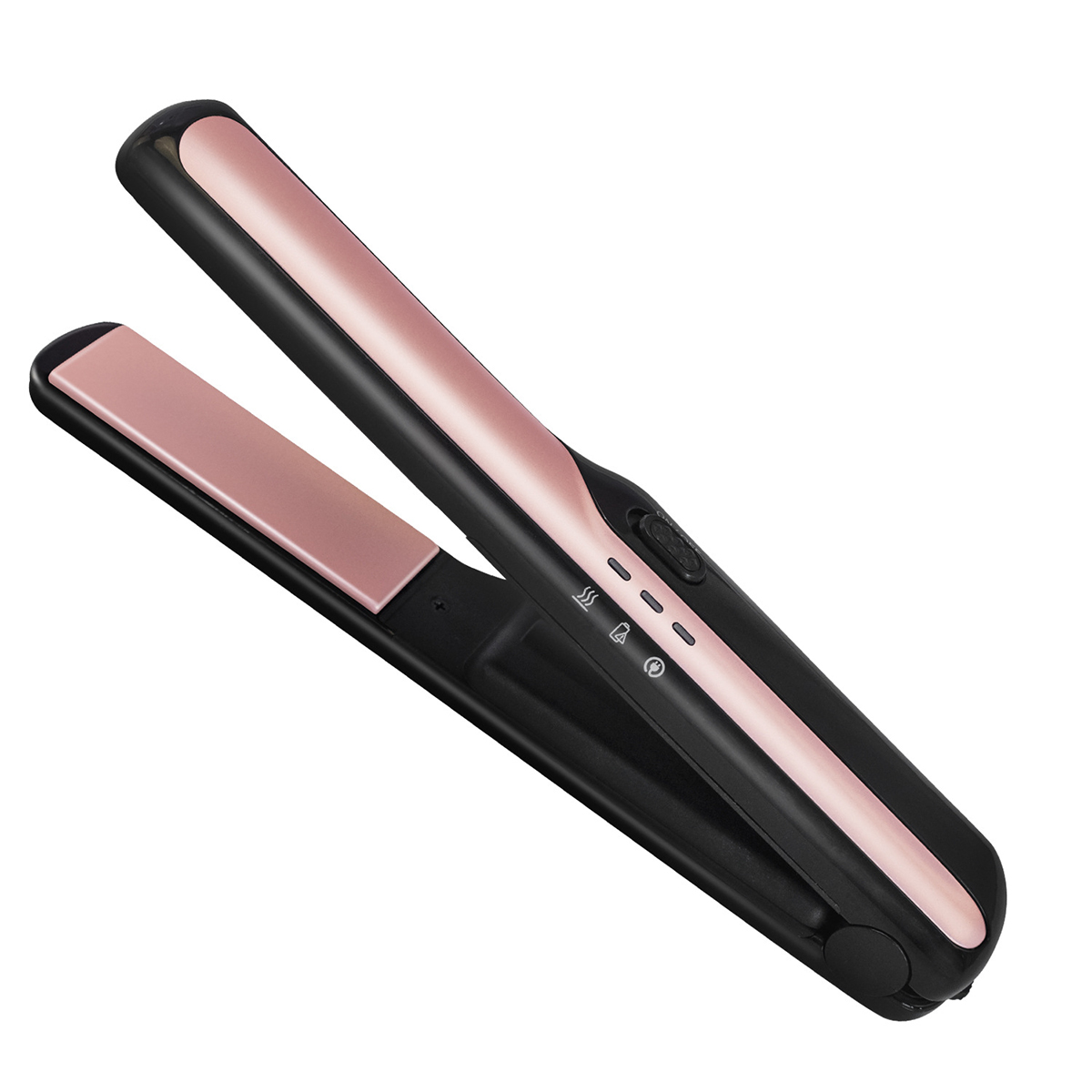 vielseitig SHAOKE 10 Wireless Glätteisen, USB-aufladbar Haarglätter Mini Keramik Nass/Trocken einsetzbar Temperaturstufen: