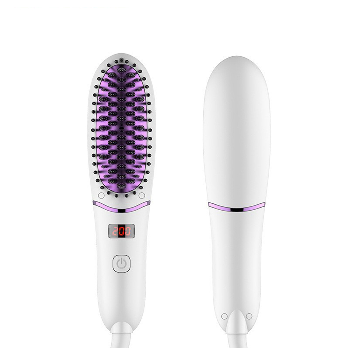 SHAOKE Mini LED-Haarglätter Glätteisen, mit Temperaturstufen: 3D-Zähnen Ionentechnologie und 5