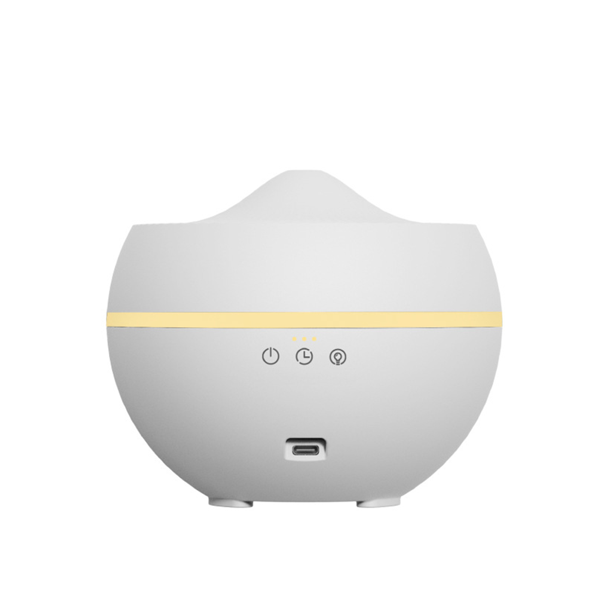 m²) SHAOKE 30 Duftlampe für Luftbefeuchter Weiß RGB-Licht Zuhause Timer 300ml (Raumgröße: