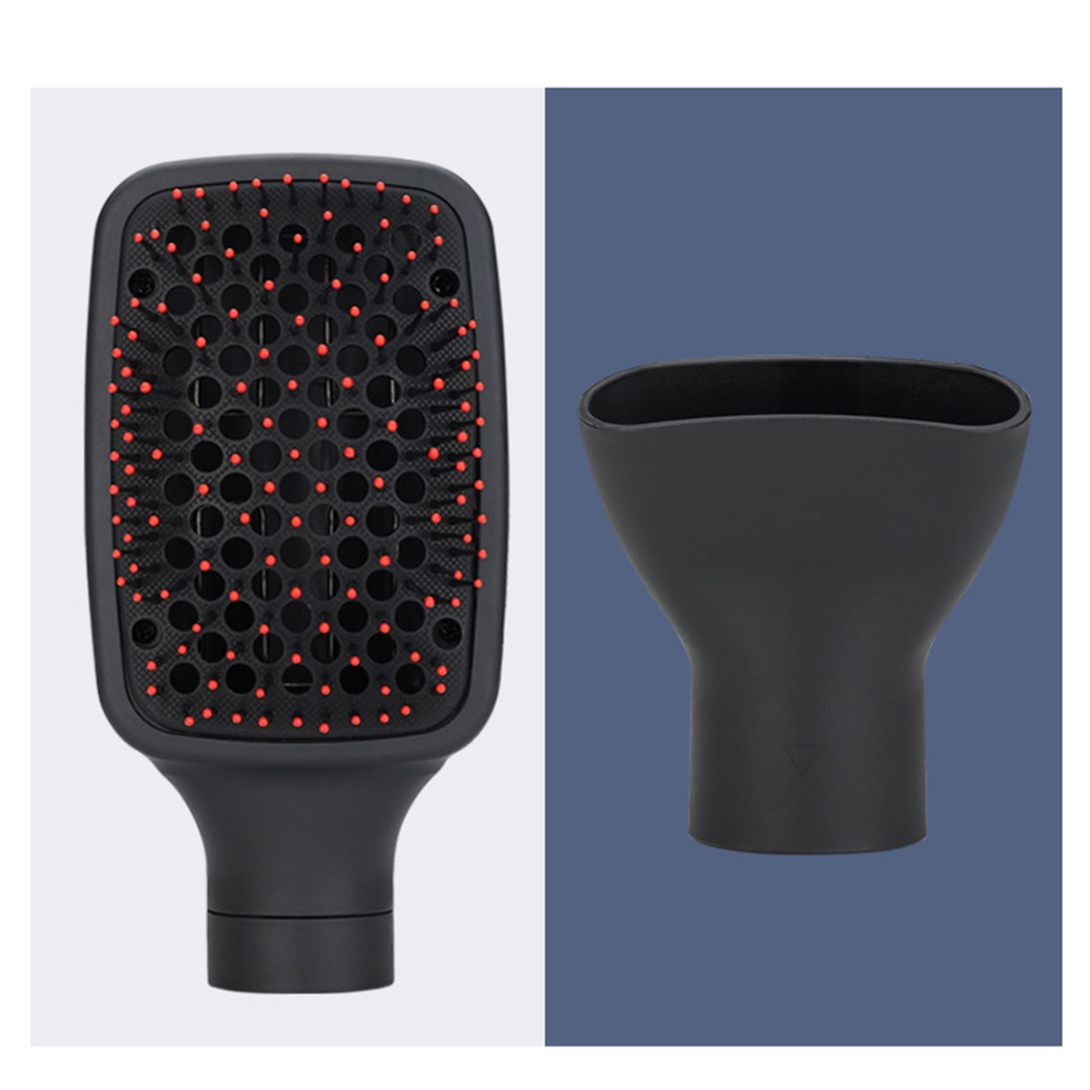 für Locken Hitzeschutz-Design mit SHAOKE Multifunktions-Haartrockenbürste Warmluftbürste und Glätten 5-in-1