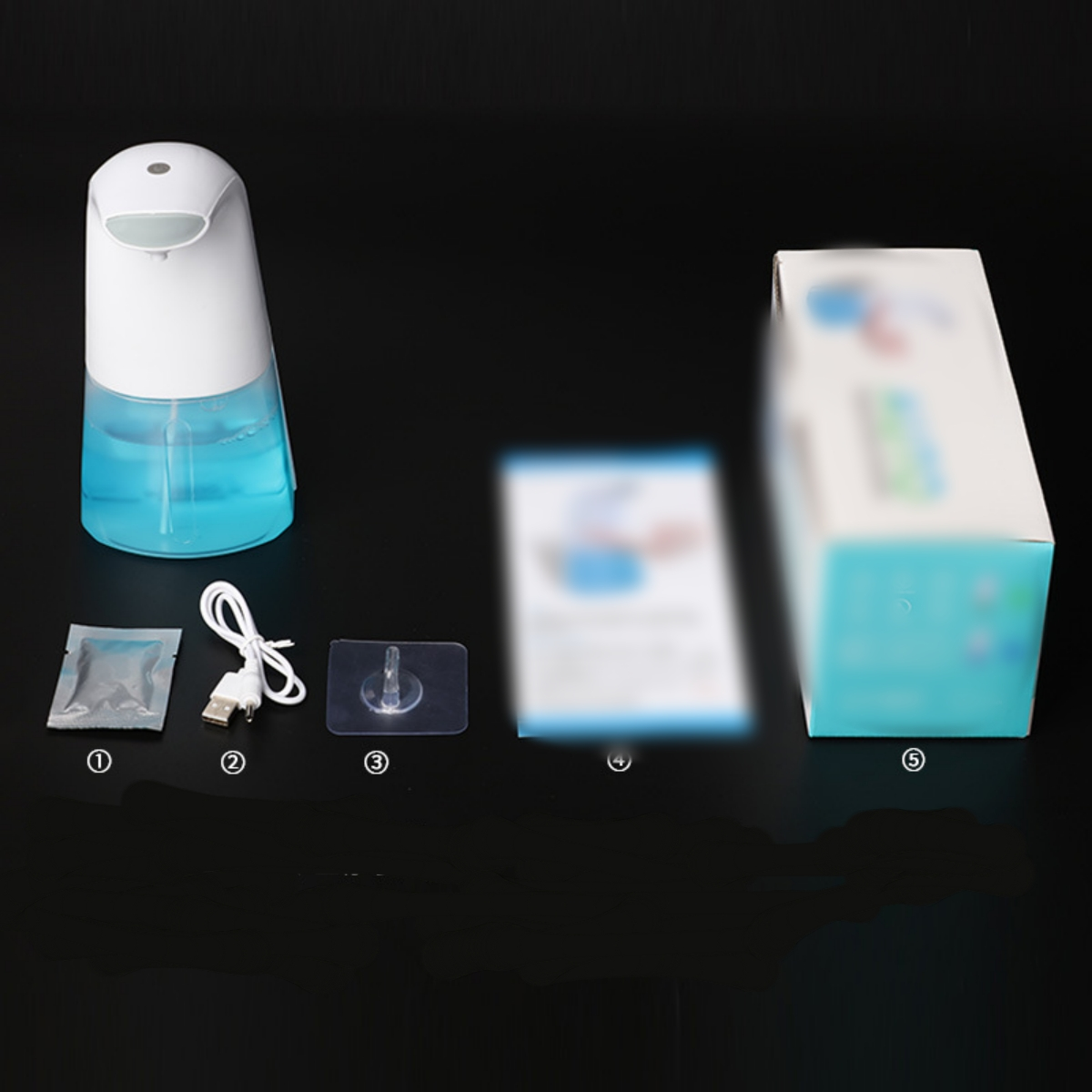 nachhaltig und SHAOKE Seifenspender Revolutionär automatischer hygienisch effektiv Schaumseifenspender