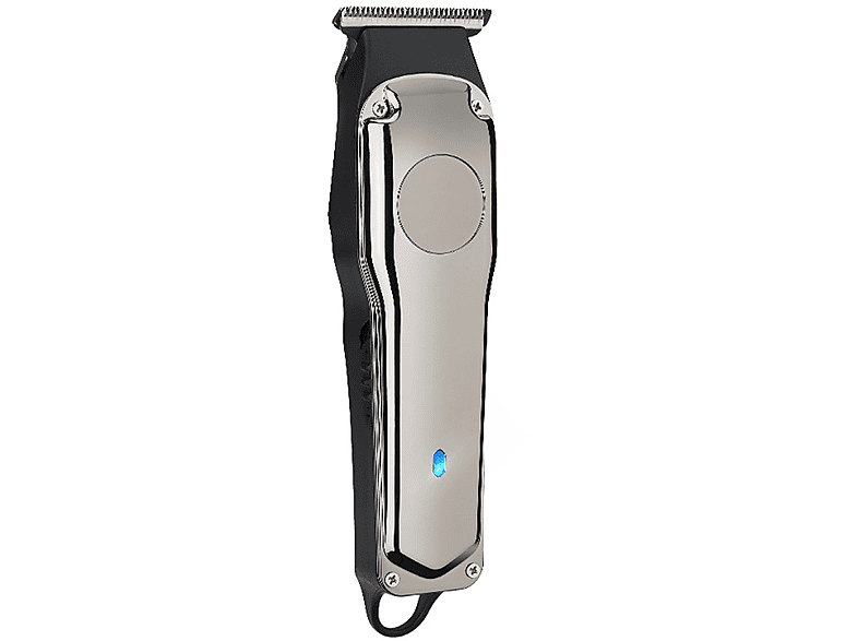 SHAOKE Mini Haarschneider USB-Ladung  leichte Handhabung  Geräuschreduktion Haartrimmer-Akku Silber 