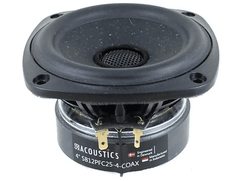 (10cm) Passiv ACOUSTICS Auto Lautsprecher Koax Acoustics SB SB SB12PFC25-4-COAX4\
