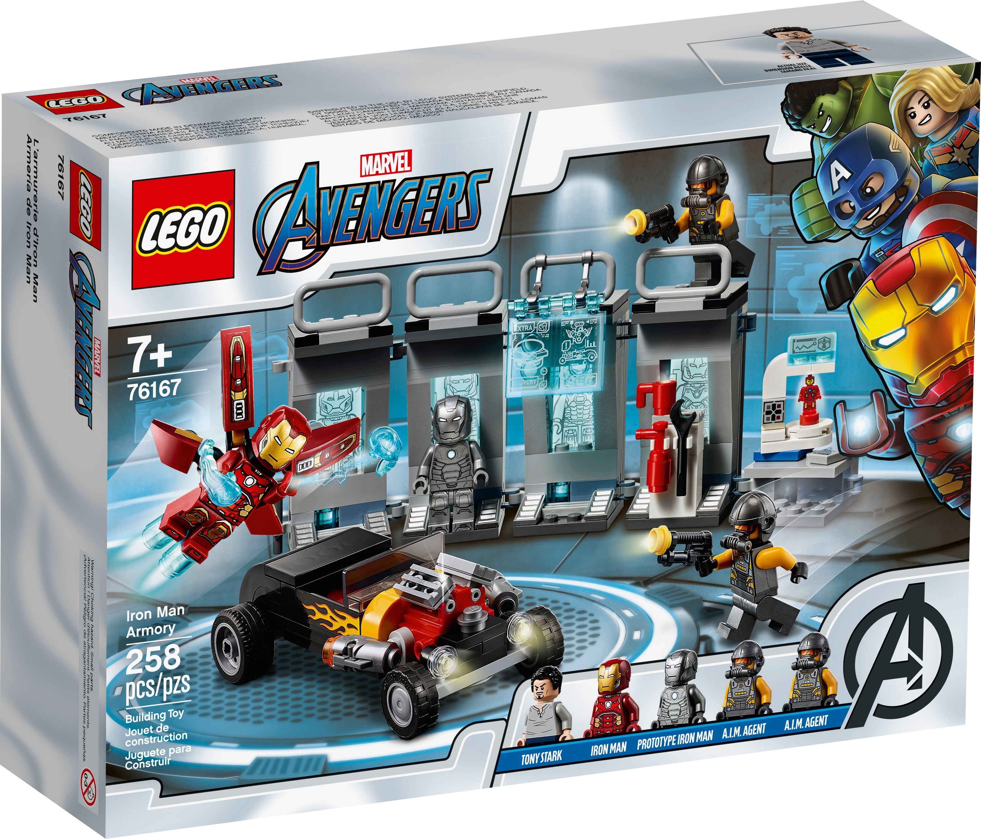 Avengers Arsenal 76167 Iron Bausatz Tony Mans LEGO Stark