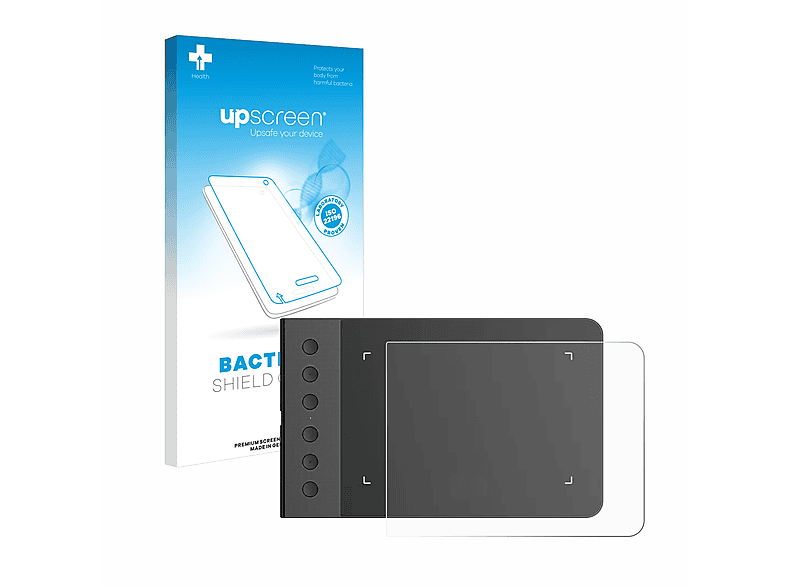 UPSCREEN antibakteriell klare Schutzfolie(für XPPen G640S V2 Graphic