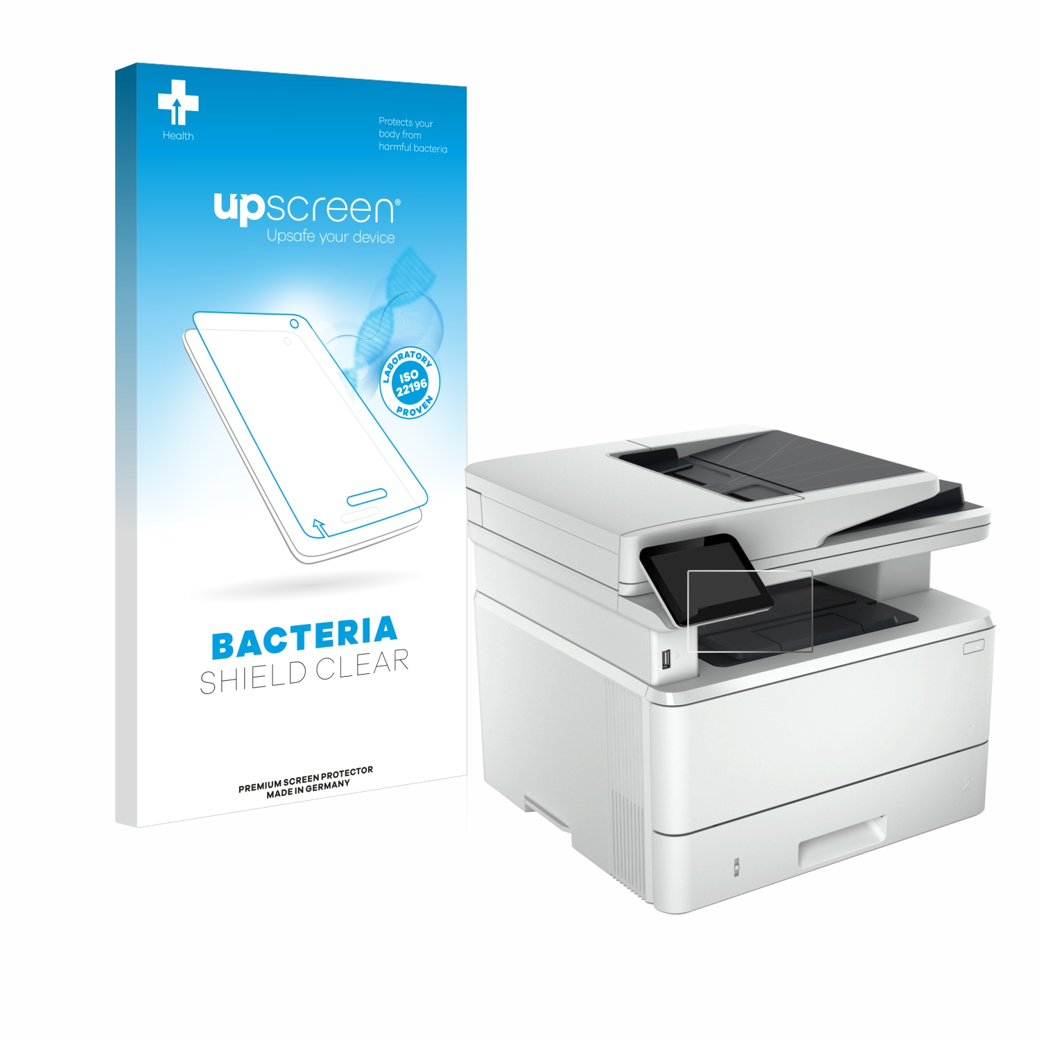 UPSCREEN antibakteriell klare Schutzfolie(für HP LaserJet M479fdn) Pro Color