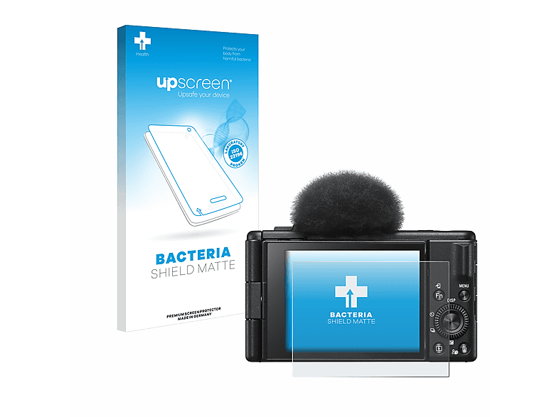 UPSCREEN antibakteriell entspiegelt matte Schutzfolie(für Sony ZV-1F)