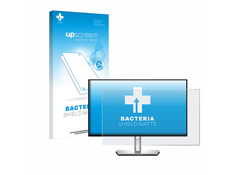 UPSCREEN antibakteriell entspiegelt matte Schutzfolie(für Dell Ultrasharp U2424H)