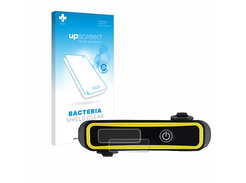 UPSCREEN antibakteriell klare Schutzfolie(für XT Pieps 30° PLUS II)