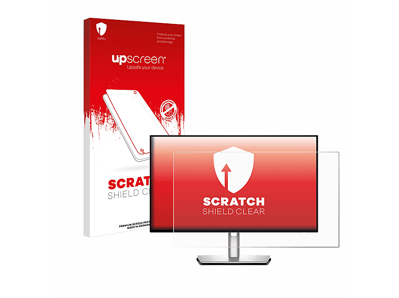 UPSCREEN U2424H) Kratzschutz klare Dell Schutzfolie(für Ultrasharp