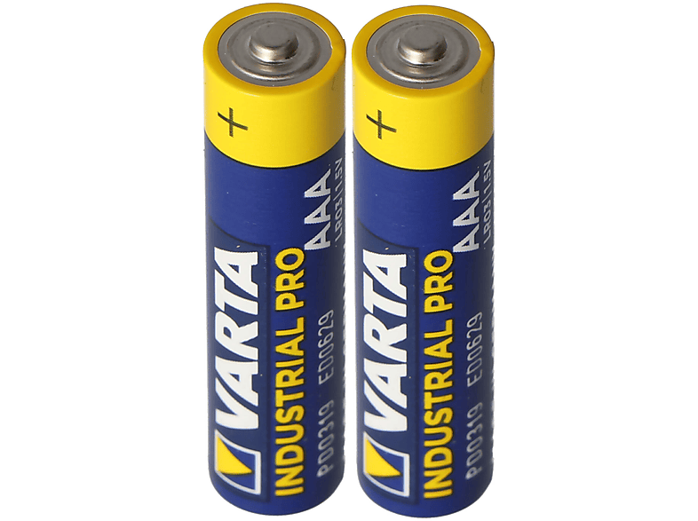 VARTA Industrial Pro Micro AAA Batterie 4003 (2er Folie) AlMn Batterie, AlMn, 1.5 Volt, 1.142 Ah 1 Stück