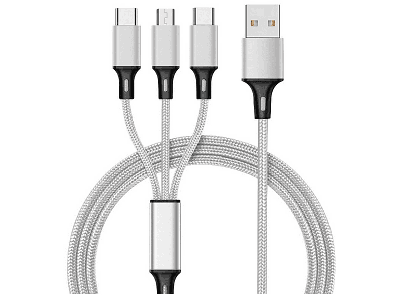 ELKUAIE Unterstützt 2A Schnellladung USB-C Kabel