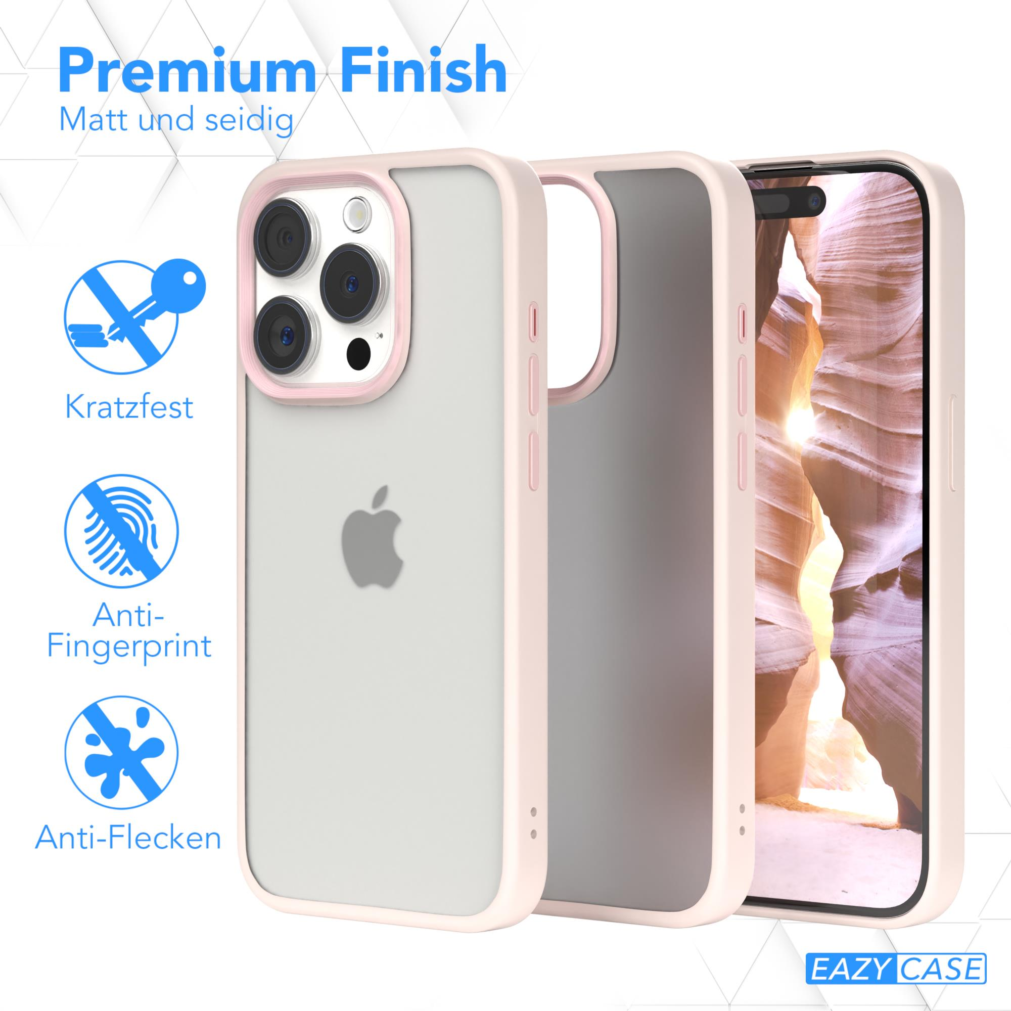 / iPhone Pro, Altrosa Matt, Apple, Backcover, Case Outdoor EAZY 15 CASE Rosé