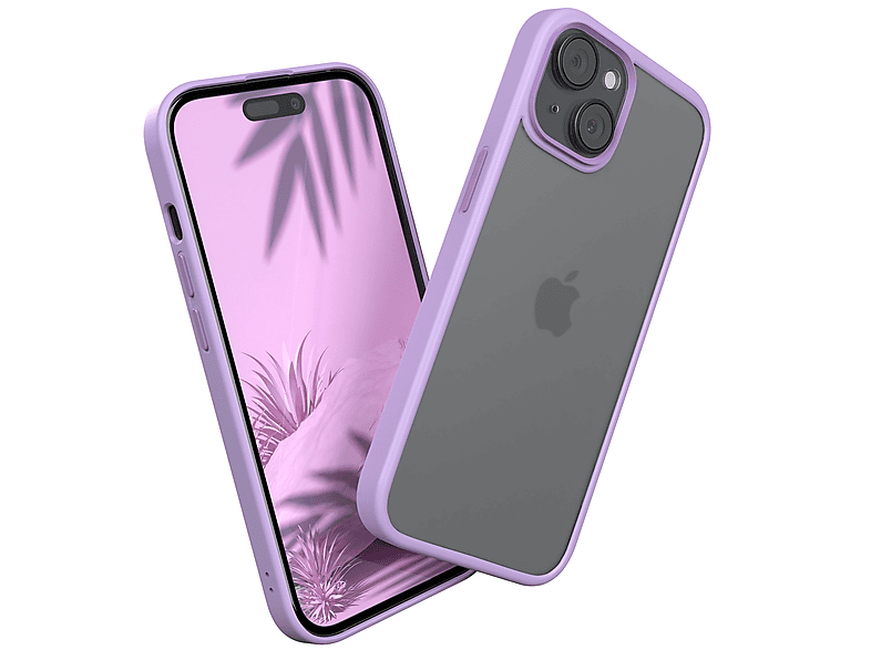 EAZY CASE Outdoor Case Matt, Backcover, Apple, iPhone 15, Lila Violett