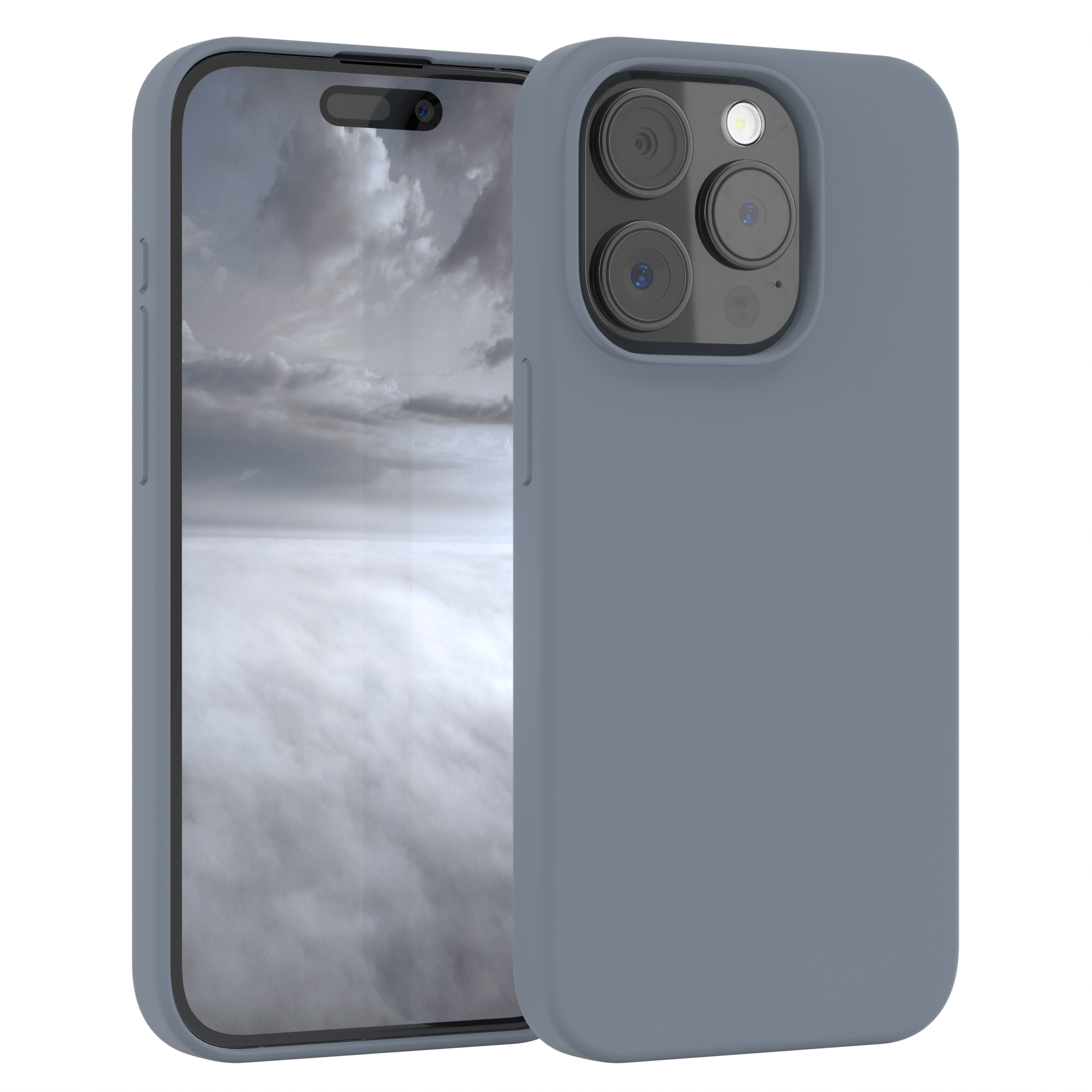 EAZY Pro, Backcover, iPhone Premium Handycase, Lavendel Silikon 15 Apple, Lila CASE / Violett